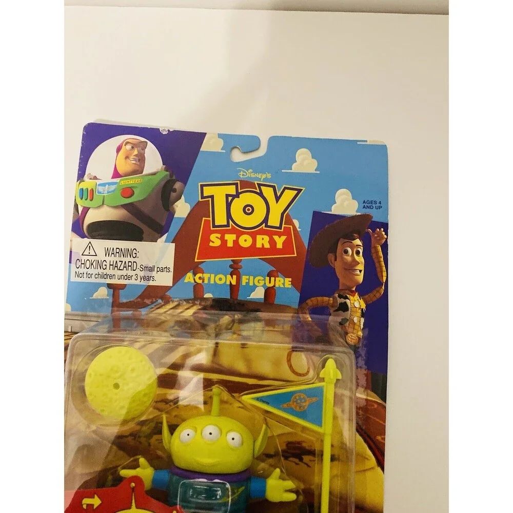 Toy Story Alien Action Figure Think Way Toy Disney Pixar 1995 Vintage